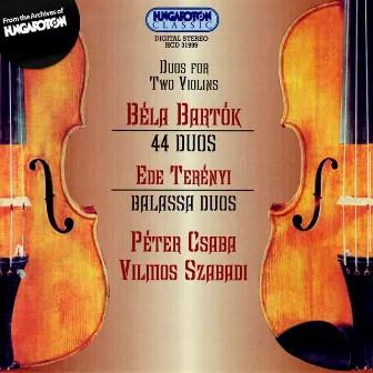 Bartok 44 Duos for Two Violins / Tereny: Balassa Duos by Unknown Artist