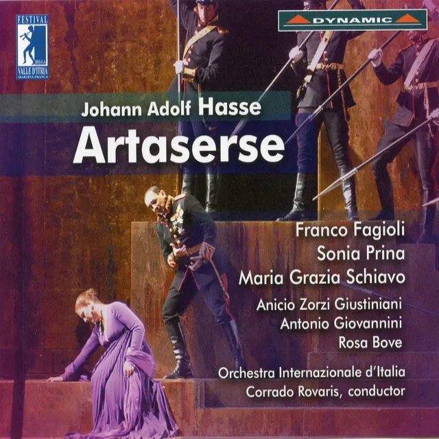 Artaserse, Act II: Act II: Pallido il sole artaserse (Artabano)