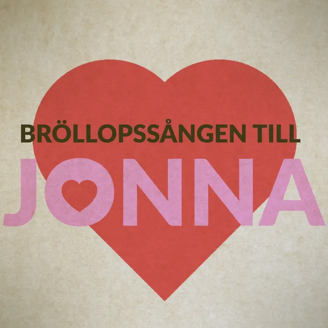 Bröllopssången till Jonna