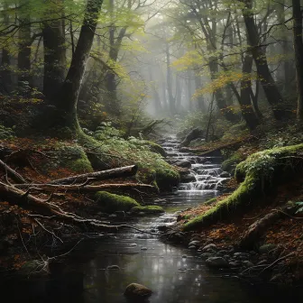 Serenata De Yoga Con Lluvia: Flujo Consciente by Etiqueta de la naturaleza