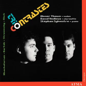 Trio Contrastes: Khachaturian, Bartók, Stravinsky, Glick by Trío Con-Trastes