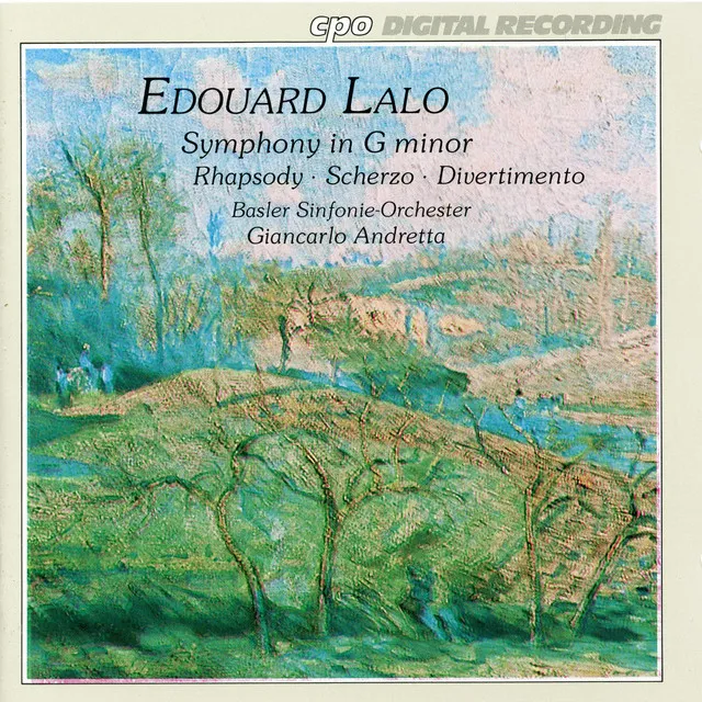 Lalo: Symphony in G Minor, Rapsodie norvégienne, Scherzo in D Minor & Divertissement