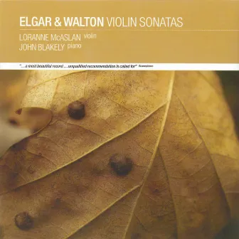 Elgar & Walton Violin Sonatas by Lorraine McAslan