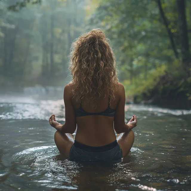 La Calma Melódica Del Agua Para La Profundidad De La Meditación