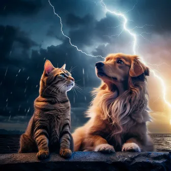 Thunders Companion: Pets Relaxation Music by Sound Of Nature : Thunderstorm