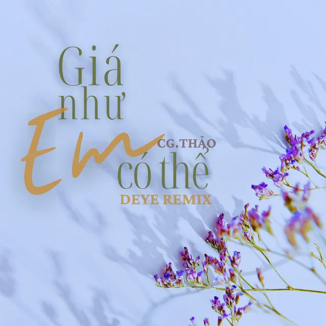 Giá Như Em Có Thể (Deye Remix)