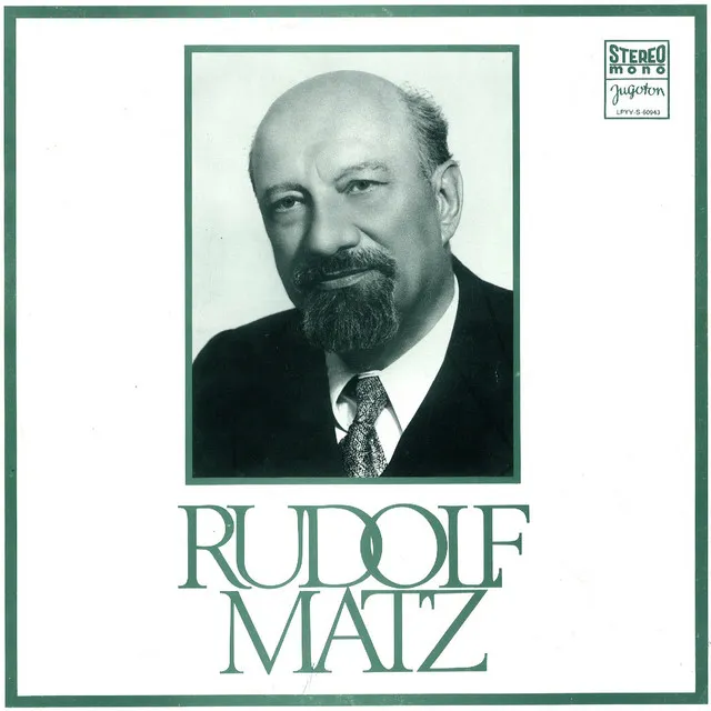 Rudolf Matz: Three songs from the Dubrovnik renaissance