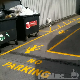 No Parking by Mon Ruffin