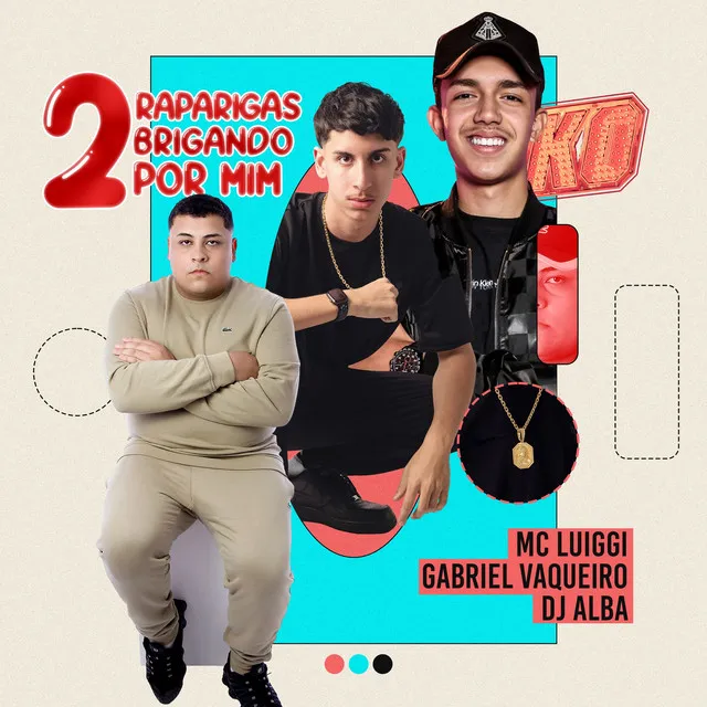 2 Raparigas brigando por mim