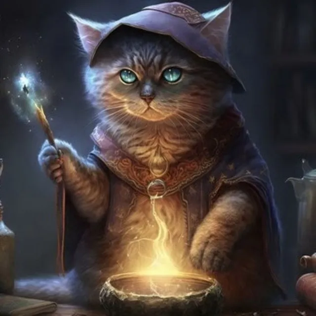 cat wizard (wizard cat)