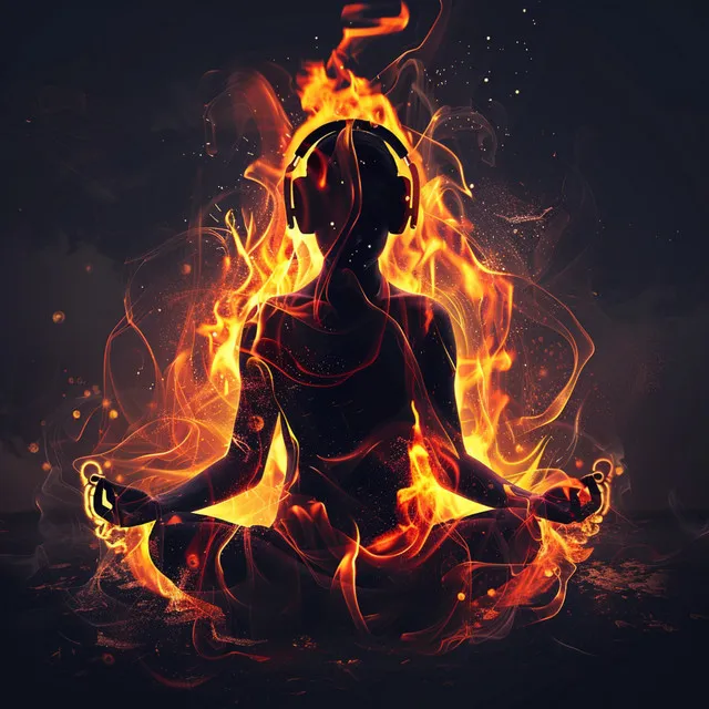 Flames of Stillness: Meditation Music Heat