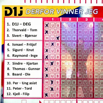 Derfor Vinner Jeg by D1J