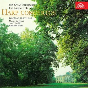 Dusík, Krumpholz: Harp Concertos by Josef Hrnčíř