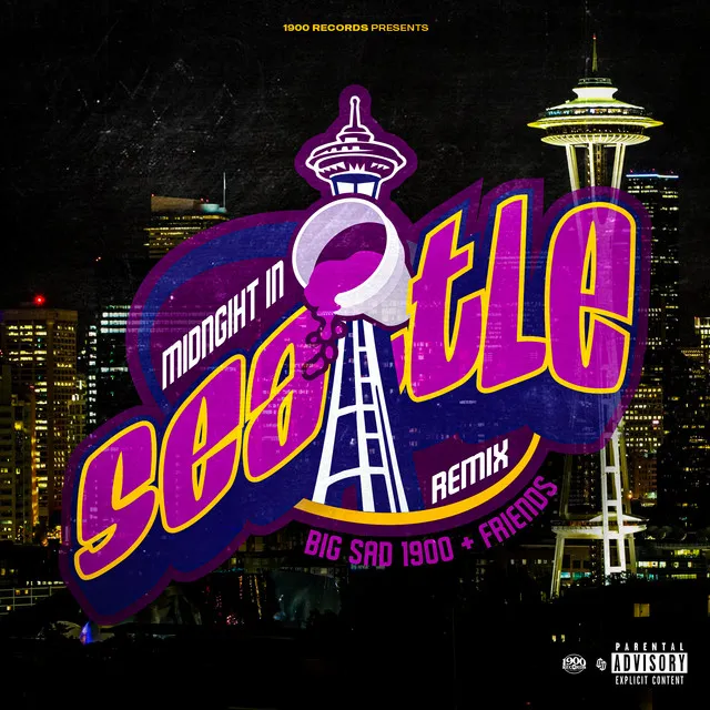 Midnight In Seattle (feat. Lil Boof, Tuda, Tha Baby, Its Pz, SteevO & JiggaCity) - Remix