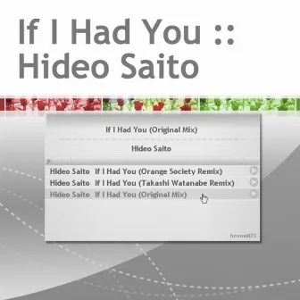 If I Had You by Hideo Saito