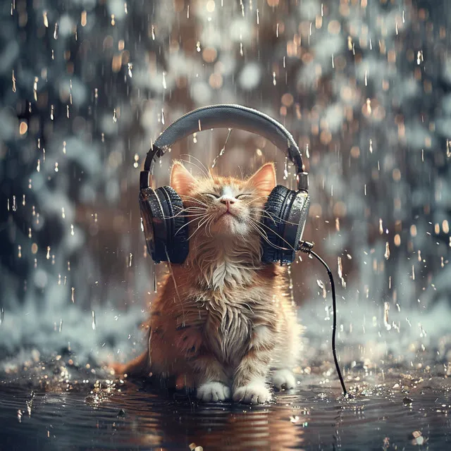 Whiskers Tune in Rain