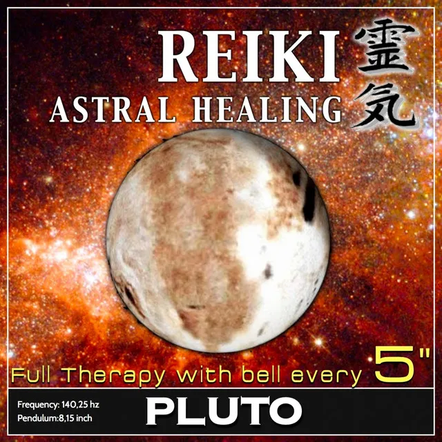 Reiki Astral Healing - Pluto Frequency - 1h Full Binaural Healing Therapy with Bell every 5 Minutes