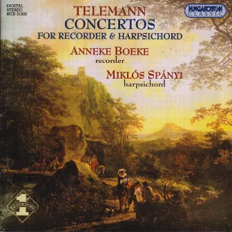 Telemann: Recorder Concertos Nos. 1-4 by Anneke Boeke