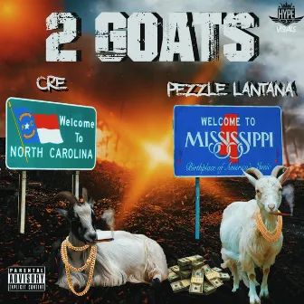 2 Goats by Pezzle Lantana