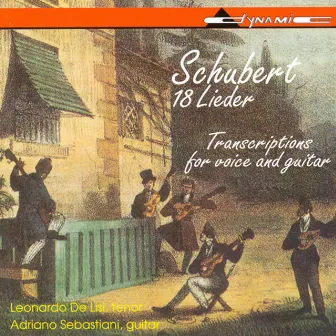 Schubert, F.: 18 Lieder (Arr. for Voice and Guitar) by Leonardo de Lisi