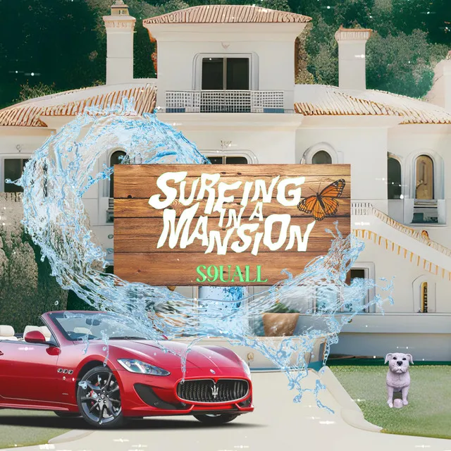 SURFING IN A MANSION