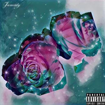 Sky Colored Roses 2 (Differences) by Jamcidy