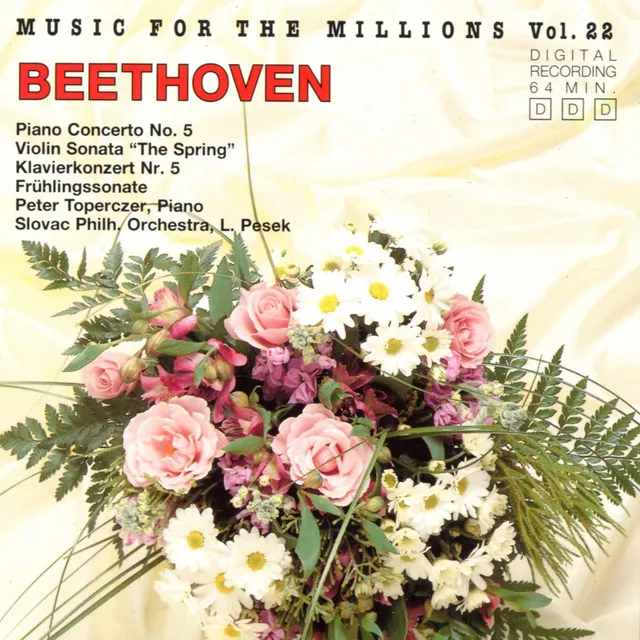 Sonata For Piano And Violin, " Spring " , No. 5 in F-Major, op. 24: IV. Rondo - Allegro ma non troppo