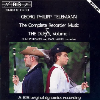 Telemann: Complete Recorder Music - The Duets, Vol. I by Clas Pehrsson