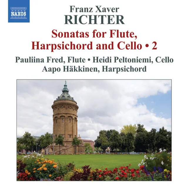 Richter: Sonatas for Flute, Harpsichord and Cello, Vol. 2