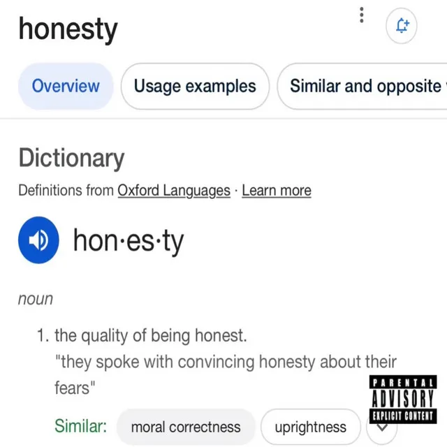 Honesty