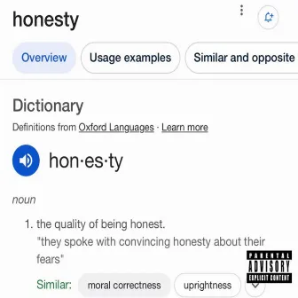 Honesty by Tony Heartless