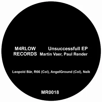 Unsuccessfull EP by Martin Vaer