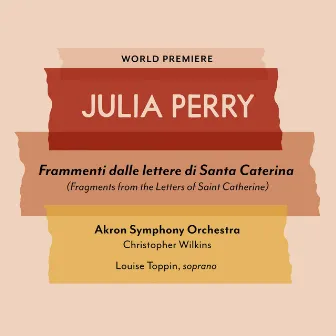 Frammenti Dalle Lettere Di Santa Caterina by Julia Perry