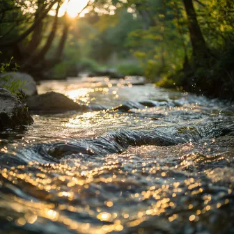 Reflexiones Tranquilas Junto Al Agua: Sinfonía Meditativa De La Naturaleza by Aislamiento etéreo