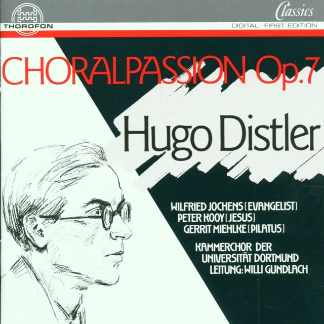 Choralpassion für 5-stimmigen gemischten Chor, op. 7: X. Der Passion 5. Teil - Kaiphas