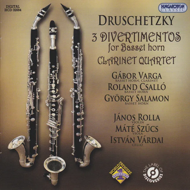 Divertimento No. 2 for 3 Basset-Horns in F Major: VI. Allegro