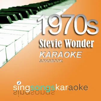 The Stevie Wonder 1970s Karaoke Songbook by The 1970s Karaoke Band