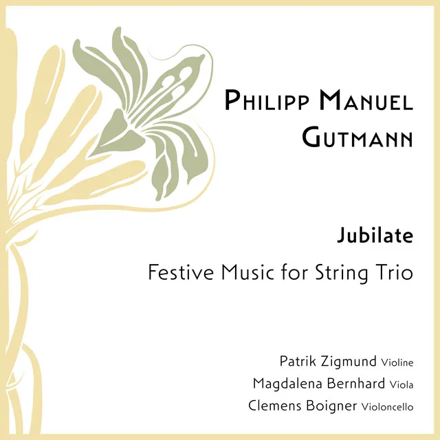 Jubilate – Festive Music for String Trio