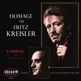 Homage to Fritz Kreisler (Remastered 2024) by Eric Gritton