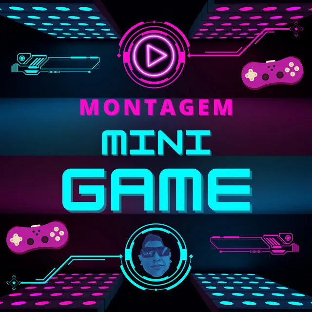 Montagem Mini Game Funk Retro