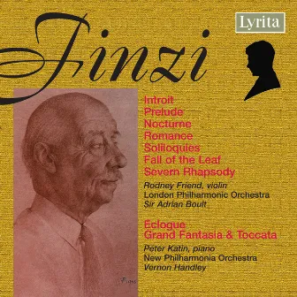 Finzi: Orchestral Works by Rodney Friend