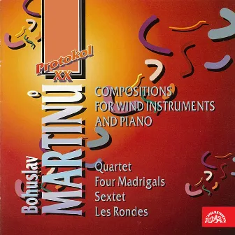 Martinů: Compositions for Wind Instruments and Piano by Jitka Vlašánková