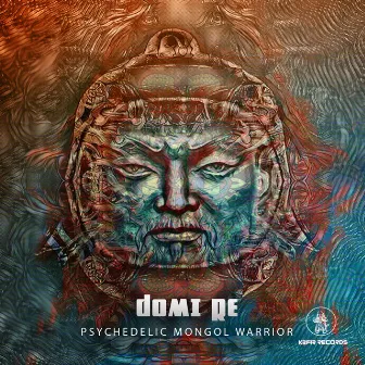 Psychedelic Mongol Warrior by Domi Re