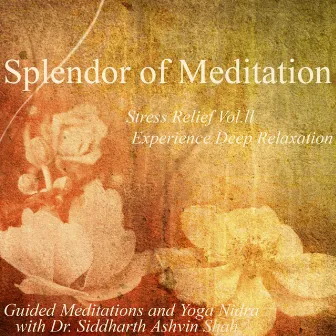 Stress Relief Vol. II Experience Deep Relaxation- Guided Meditations and Yoga Nidra With Dr. Siddharth Ashvin Shah by Splendor of Meditation