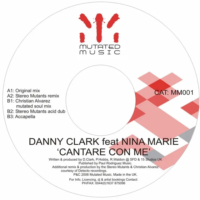 Cantare Con Me (Sing With Me) - Christian Alvarez Mutated Soul Remix