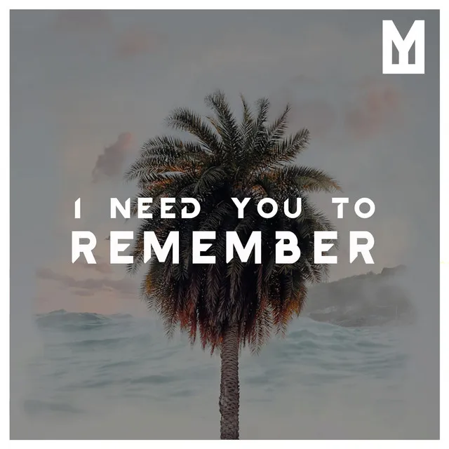 I Need You To Remember