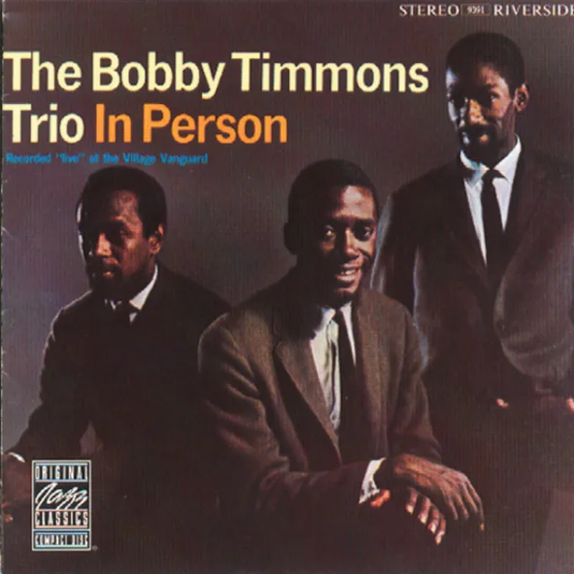 Bobby Timmons Trio