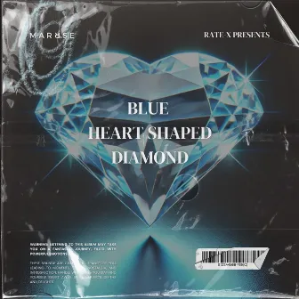 Blue Heart Shaped Diamond by Marrse