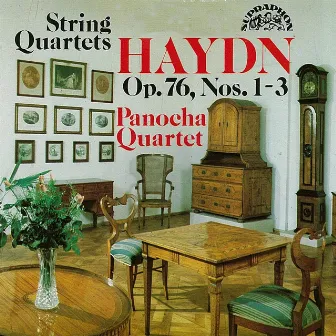 Haydn: String Quartets, Op. 76, Nos. 1-3 by Panocha Quartet