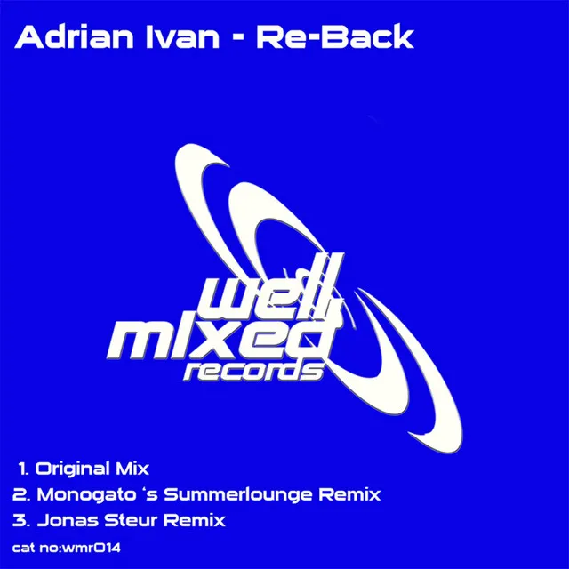 Re-Back - Jonas Steur Remix